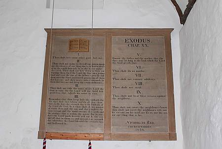 Culbone - The Ten Commandments